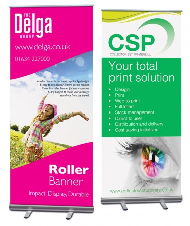 Stunning Roller Banners in Many Different Colours